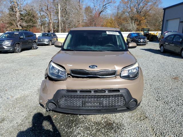 KNDJN2A29E7023129 - 2014 KIA SOUL BROWN photo 5