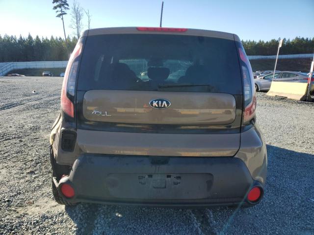 KNDJN2A29E7023129 - 2014 KIA SOUL BROWN photo 6