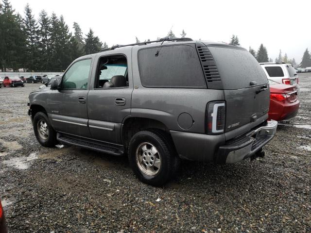 1GNEK13T61J116060 - 2001 CHEVROLET TAHOE K1500 GRAY photo 2