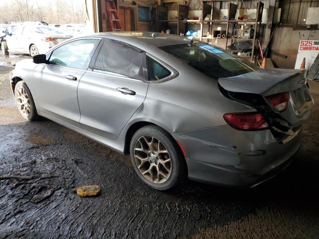 1C3CCCEG1GN139728 - 2016 CHRYSLER 200 C SILVER photo 2