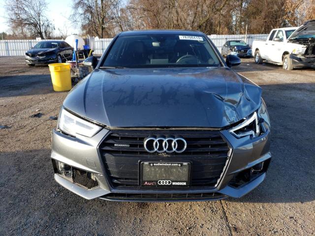 WAUFNAF45JA133826 - 2018 AUDI A4 PRESTIGE GRAY photo 5