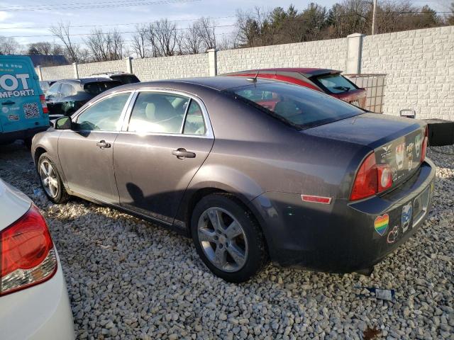 1G1ZD5EB5A4137179 - 2010 CHEVROLET MALIBU 2LT GRAY photo 2