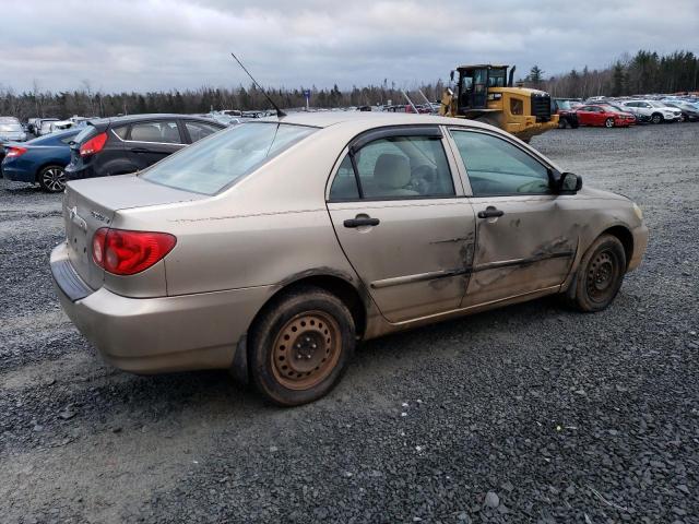 2T1BR32E27C839804 - 2007 TOYOTA COROLLA CE TAN photo 3