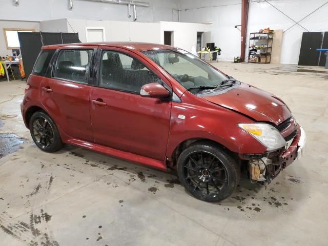 JTKKT624860149678 - 2006 TOYOTA SCION XA BURGUNDY photo 4