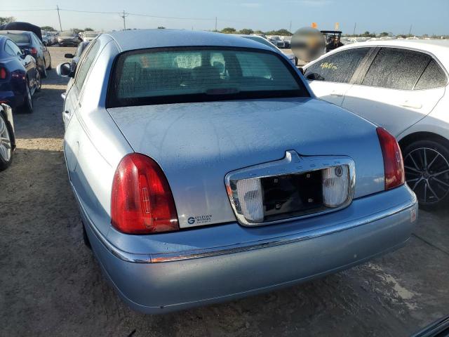 1LNFM81W6WY675468 - 1998 LINCOLN TOWN CAR EXECUTIVE BLUE photo 6
