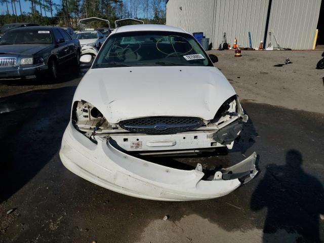 1FAFP55253A168377 - 2003 FORD TAURUS SES WHITE photo 5