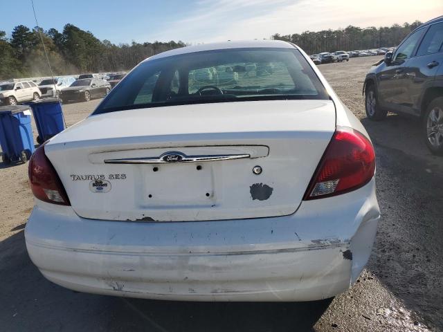 1FAFP55253A168377 - 2003 FORD TAURUS SES WHITE photo 6