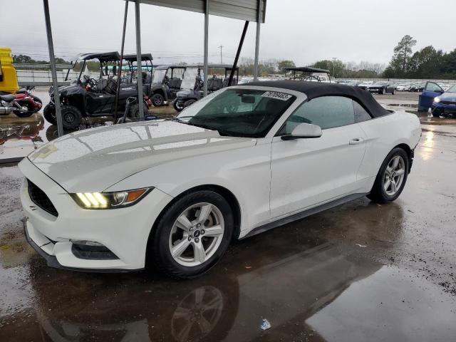 1FATP8EMXF5414570 - 2015 FORD MUSTANG WHITE photo 1