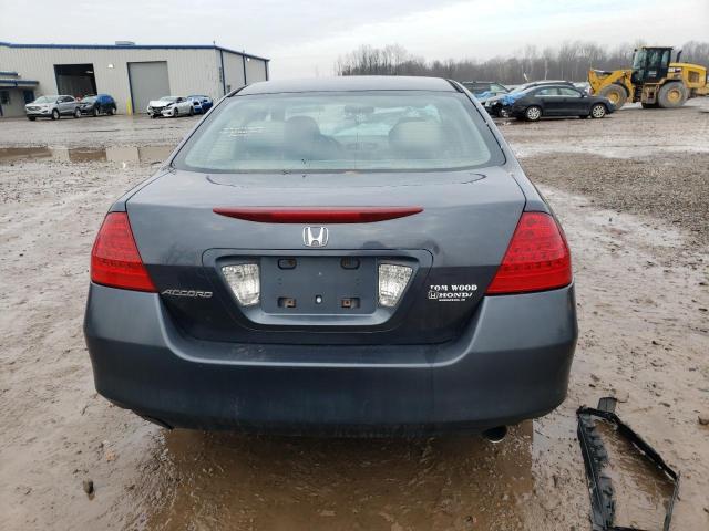 1HGCM56717A075184 - 2007 HONDA ACCORD EX GRAY photo 6