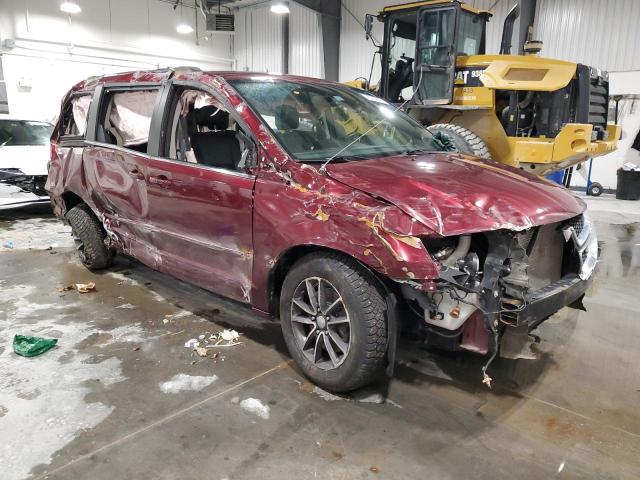 2C4RDGBG1HR661858 - 2017 DODGE GRAND CARA SE BURGUNDY photo 4