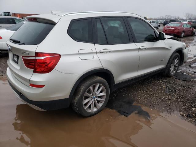 5UXWX9C52F0D54985 - 2015 BMW X3 XDRIVE28I SILVER photo 3