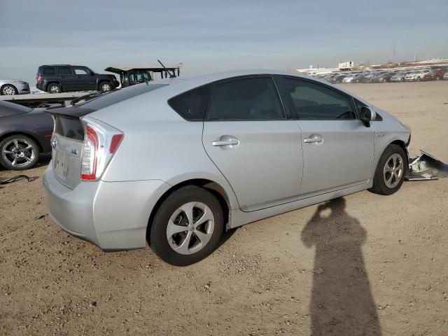 JTDKN3DU5D5634387 - 2013 TOYOTA PRIUS SILVER photo 3