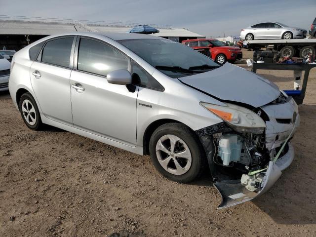 JTDKN3DU5D5634387 - 2013 TOYOTA PRIUS SILVER photo 4