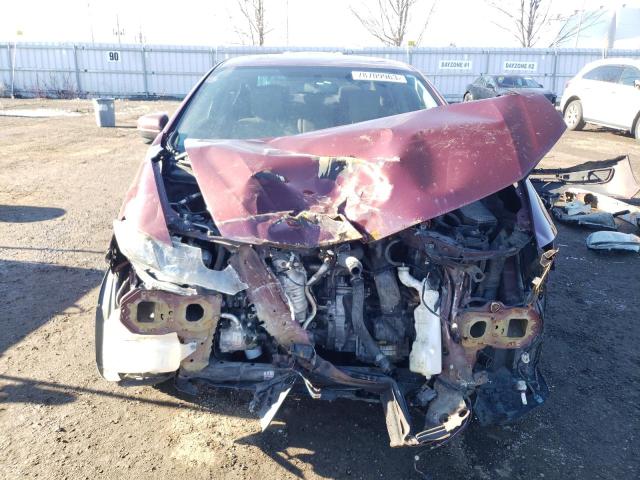 2HGFB2F58FH040870 - 2015 HONDA CIVIC LX MAROON photo 5