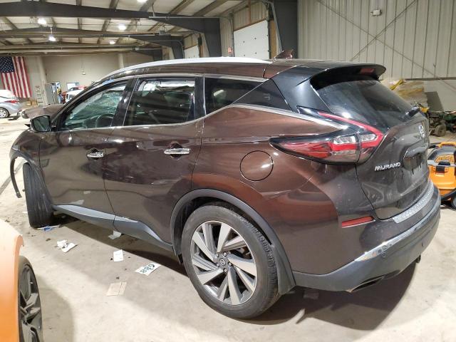 5N1AZ2CS3LN120252 - 2020 NISSAN MURANO SL BROWN photo 2