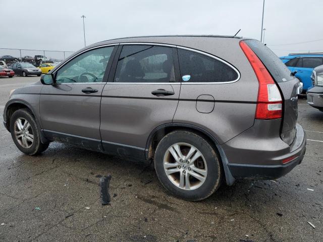 5J6RE4H59AL076634 - 2010 HONDA CR-V EX SILVER photo 2