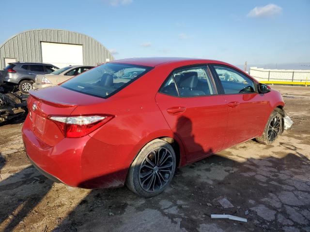 5YFBURHEXEP110858 - 2014 TOYOTA COROLLA L RED photo 3