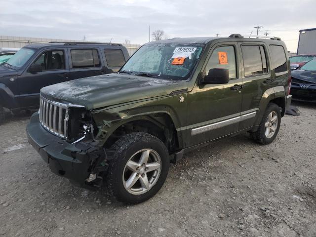 1J8GN58K28W168243 - 2008 JEEP LIBERTY LIMITED GREEN photo 1