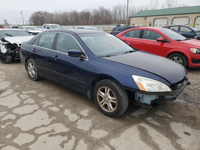 1HGCM56396A134459 - 2006 HONDA ACCORD SE BLUE photo 4