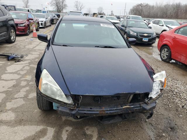 1HGCM56396A134459 - 2006 HONDA ACCORD SE BLUE photo 5