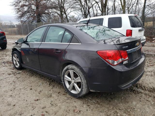 1G1PE5SB1E7284984 - 2014 CHEVROLET CRUZE LT GRAY photo 2