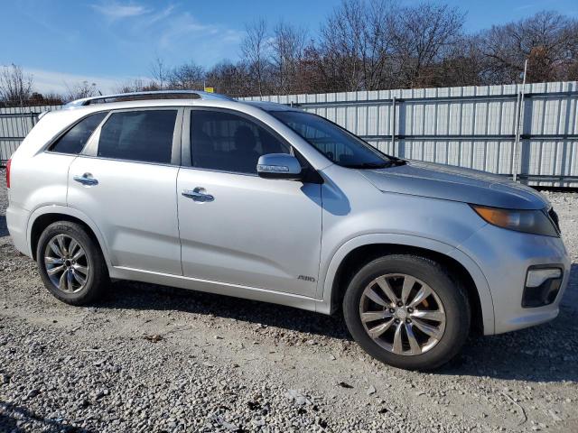 5XYKWDA29DG392457 - 2013 KIA SORENTO SX SILVER photo 4