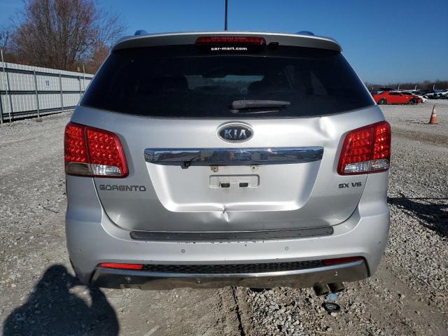 5XYKWDA29DG392457 - 2013 KIA SORENTO SX SILVER photo 6