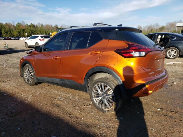 3N1CP5CV7ML557626 - 2021 NISSAN KICKS SV ORANGE photo 2