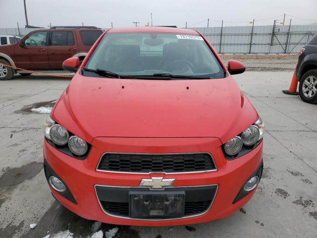 1G1JE5SB5G4155365 - 2016 CHEVROLET SONIC LTZ RED photo 5