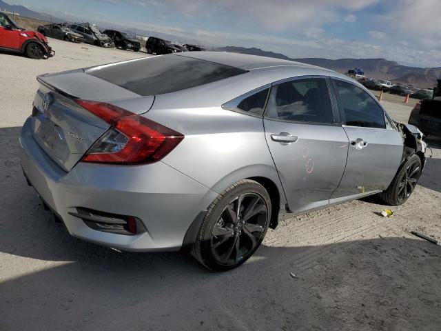 2HGFC2F84MH519520 - 2021 HONDA CIVIC SPORT SILVER photo 3