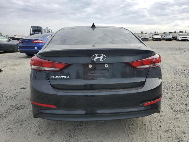 KMHD84LFXHU164115 - 2017 HYUNDAI ELANTRA SE BLACK photo 6