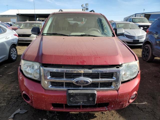 1FMCU93138KE32684 - 2008 FORD ESCAPE XLT RED photo 5