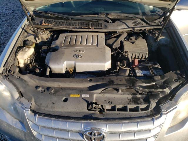 4T1BK36B57U188199 - 2007 TOYOTA AVALON XL SILVER photo 11