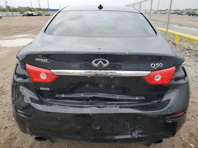 JN1CV7AR7GM251480 - 2016 INFINITI Q50 BASE BLACK photo 6