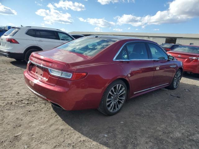 1LN6L9NP9H5605768 - 2017 LINCOLN CONTINENTA RESERVE RED photo 3