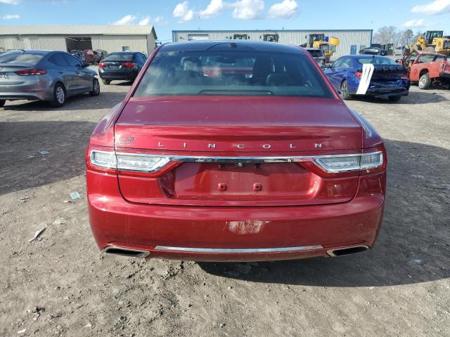 1LN6L9NP9H5605768 - 2017 LINCOLN CONTINENTA RESERVE RED photo 6