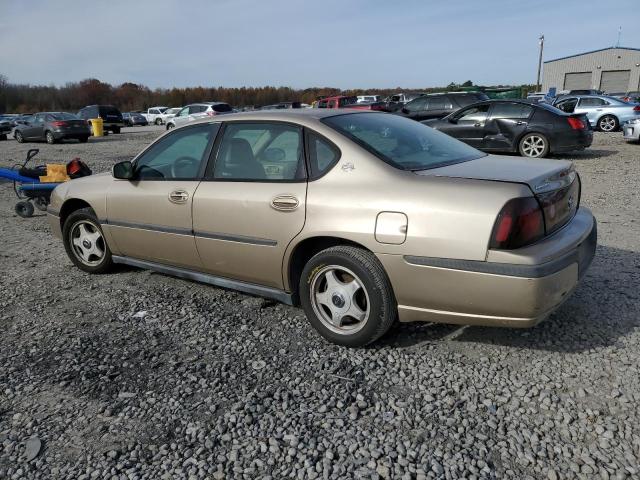 2G1WF52E049279145 - 2004 CHEVROLET IMPALA BROWN photo 2