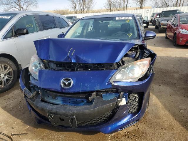 JM1BL1V70D1806304 - 2013 MAZDA 3 I BLUE photo 5