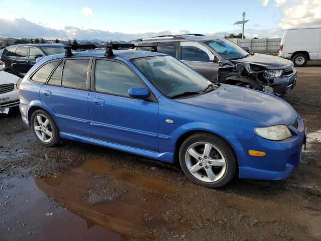 JM1BJ245431193789 - 2003 MAZDA PROTEGE PR5 蓝色 照片 4