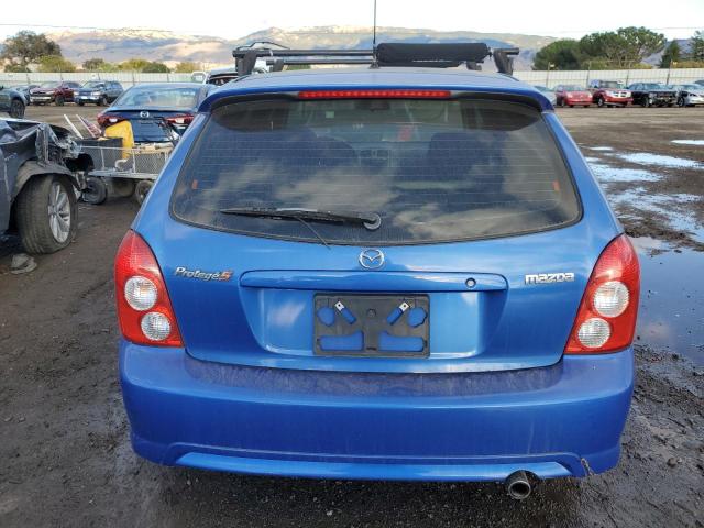 JM1BJ245431193789 - 2003 MAZDA PROTEGE PR5 蓝色 照片 6