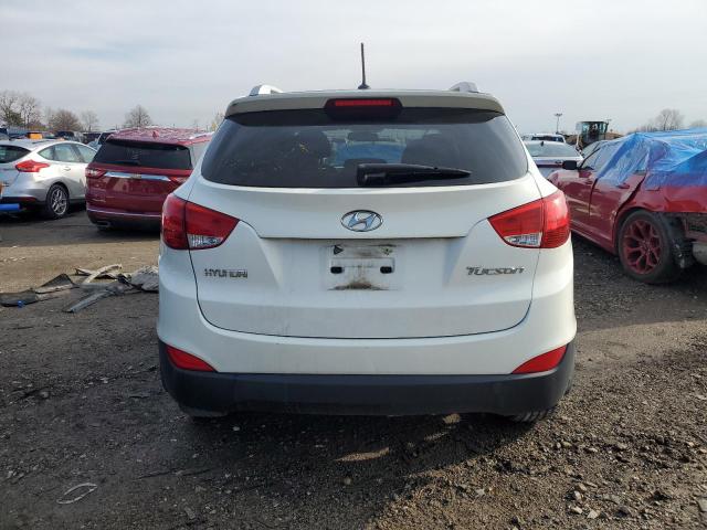 KM8JU3AC2CU485317 - 2012 HYUNDAI TUCSON GLS WHITE photo 6