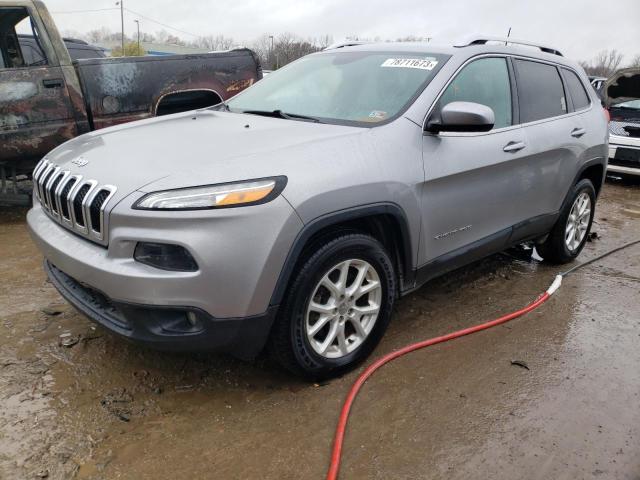 1C4PJMCS9GW245743 - 2016 JEEP CHEROKEE LATITUDE GRAY photo 1