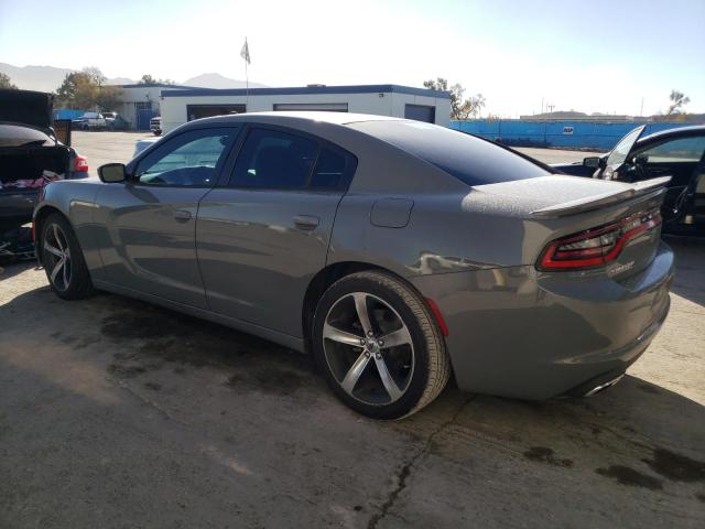 2C3CDXBG3HH629820 - 2017 DODGE CHARGER SE GRAY photo 2