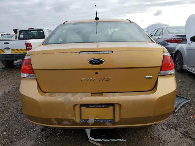 1FAHP35N39W107905 - 2009 FORD FOCUS SE GOLD photo 6