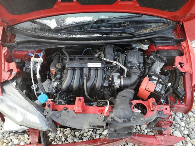 3HGGK5H52FM758077 - 2015 HONDA FIT LX RED photo 11