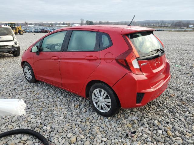 3HGGK5H52FM758077 - 2015 HONDA FIT LX RED photo 2