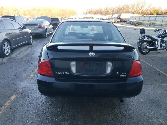 3N1CB51D36L633306 - 2006 NISSAN SENTRA 1.8 BLACK photo 6