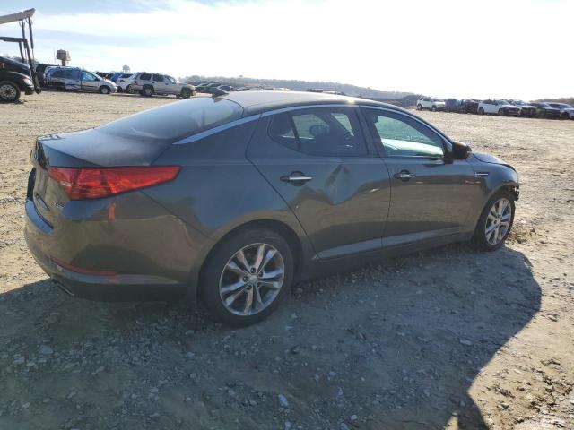 5XXGN4A7XDG188291 - 2013 KIA OPTIMA EX GRAY photo 3