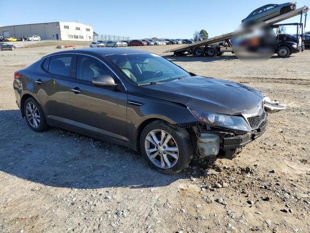 5XXGN4A7XDG188291 - 2013 KIA OPTIMA EX GRAY photo 4