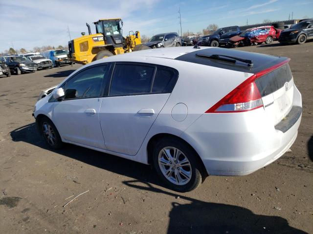 JHMZE2H76AS026063 - 2010 HONDA INSIGHT EX WHITE photo 2